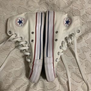 White high top converse